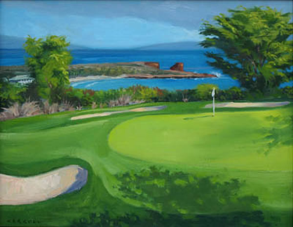 2nd Hole, Challenge At Manele