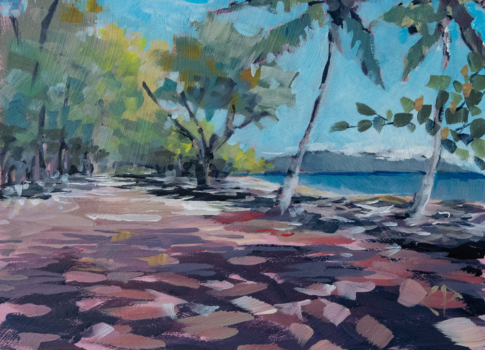 Charlie Palumbo:  View of Molokai