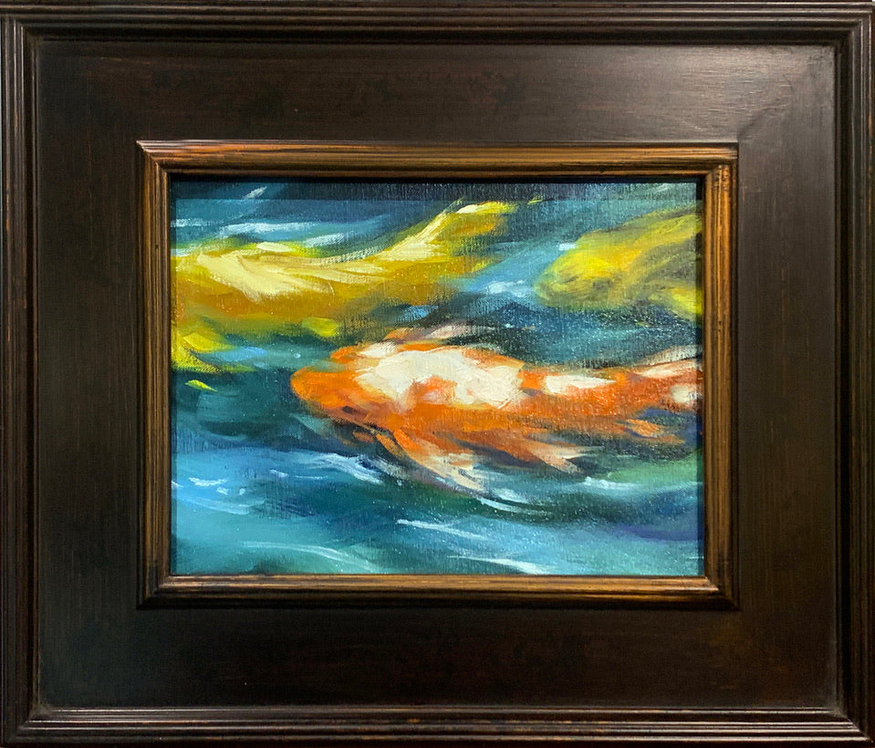 Koele Koi Original Oil Commission