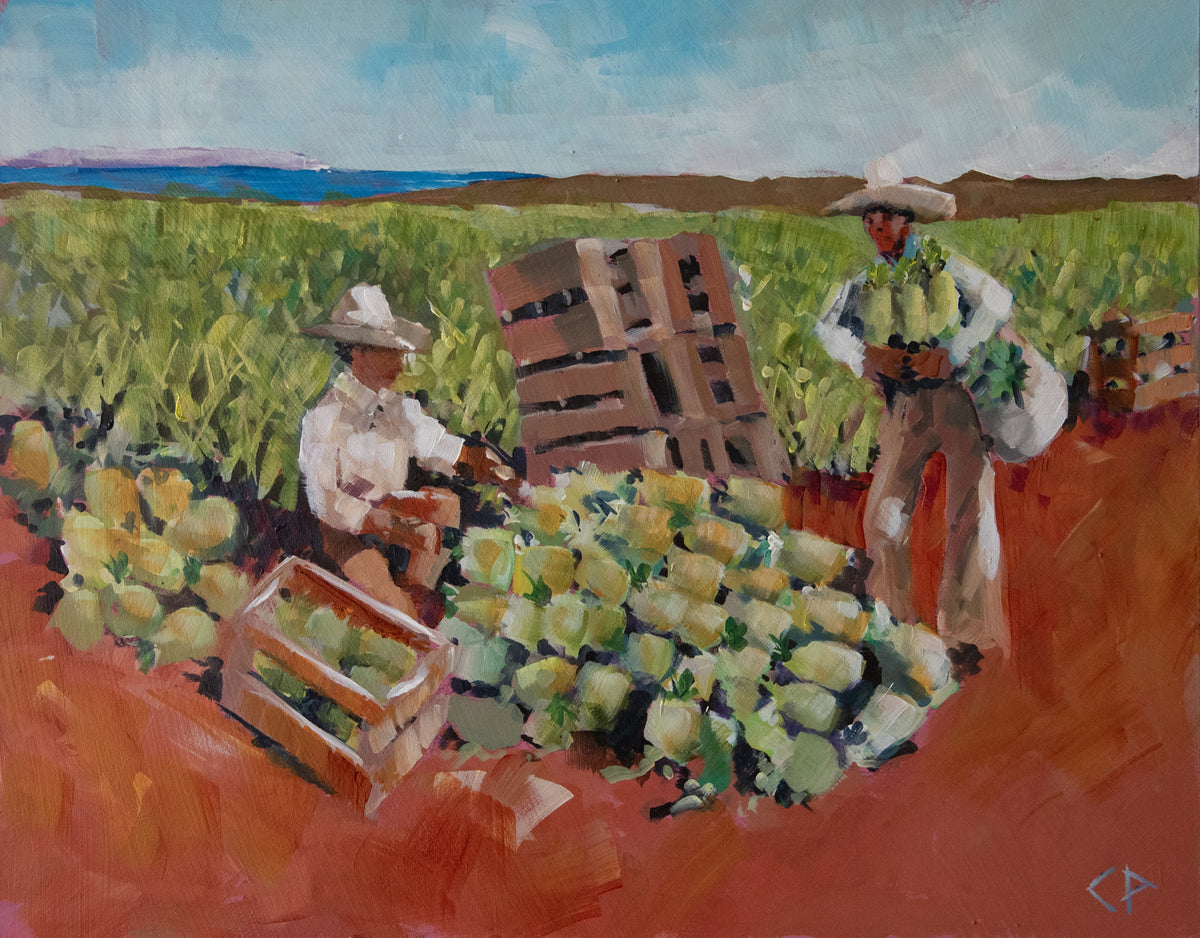 Charlie Palumbo: Picking Pineapple 1926