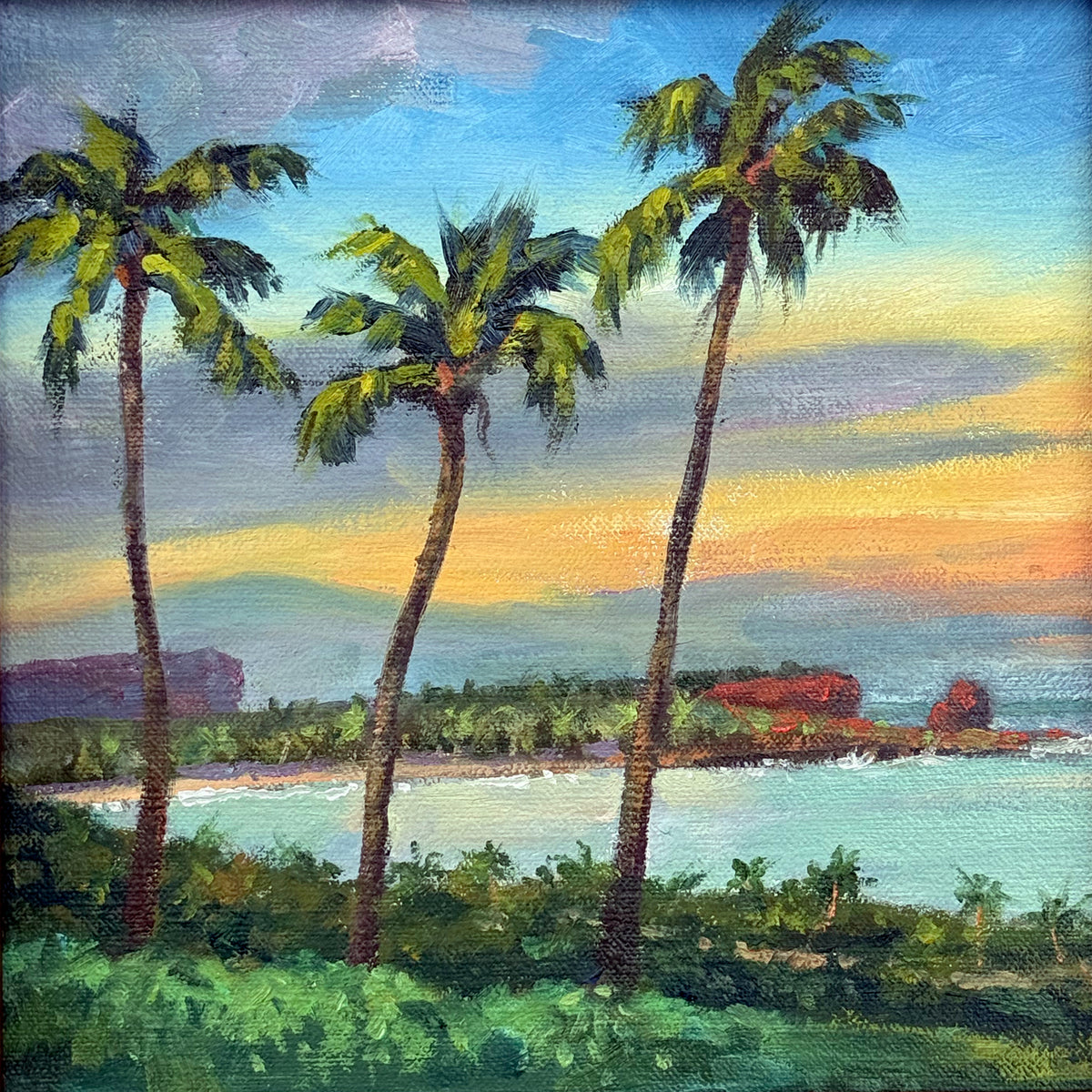 "Dusk Over Hulopo'e, Lana'i"