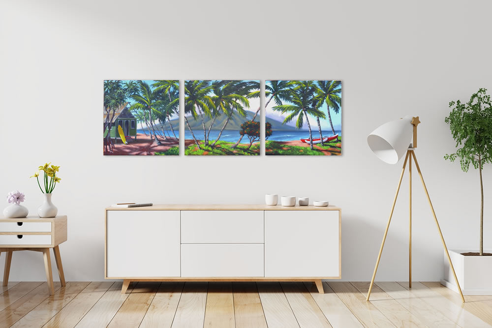 Dreams Of Paradise Triptych