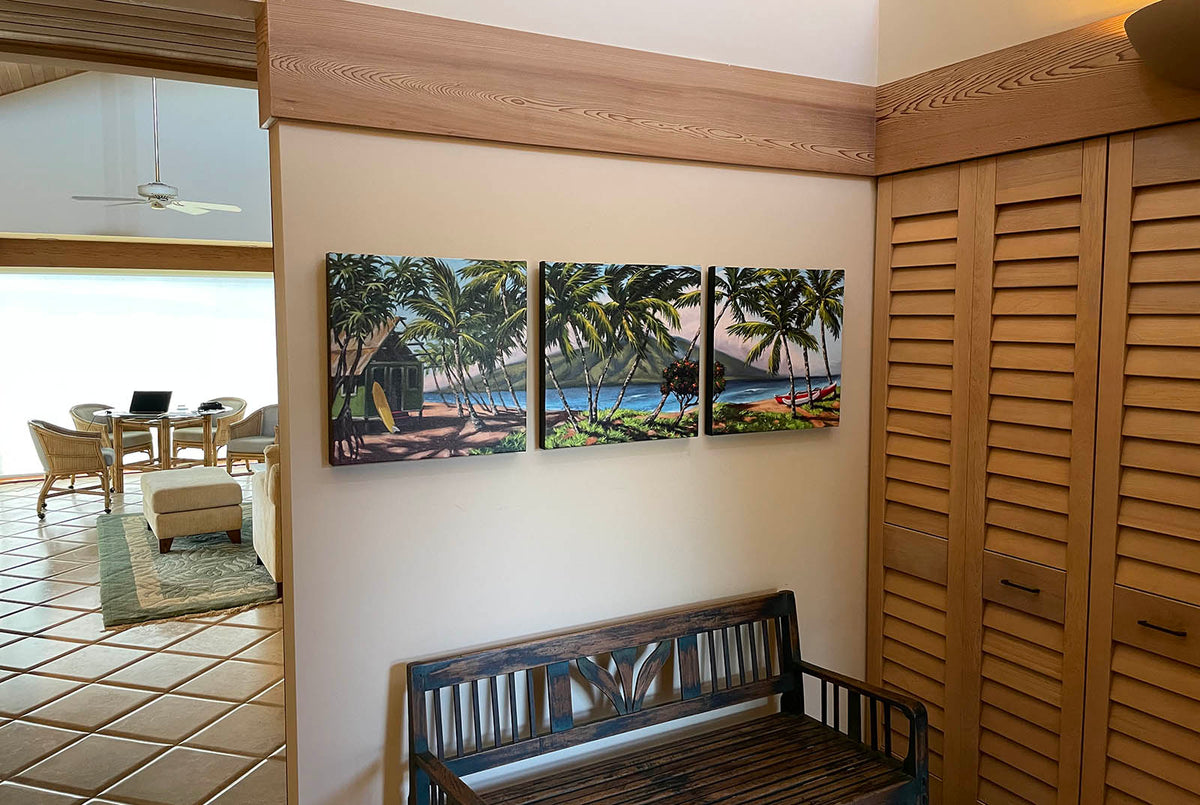 Dreams Of Paradise Triptych